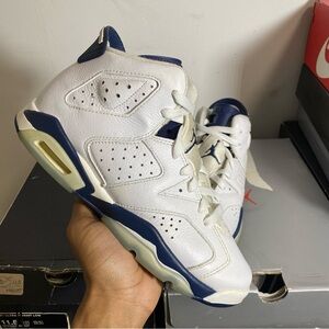 Air Jordan 6 Retro ( Midnight Navy ) GS  #384665141 Size 7Y